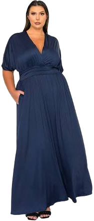 L I V D Women's Raffi Empire Waist Maxi Dress