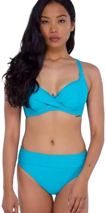 Birdsong Women's High-Waist Fold-Over Bikini Bottom