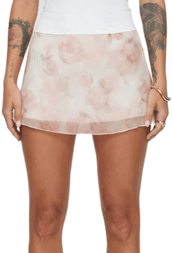 Princess Polly Women's Bernarli Floral Miniskirt