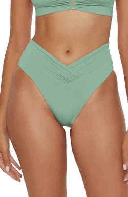 Becca Women's Color Code High Waist Bikini Bottoms