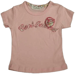 Cool Island Girls Cotton Short Sleeve T-shirt Logo Tee shirt Top