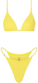 Gooseberry Intimates So Chic Tanga Bikini Bottoms