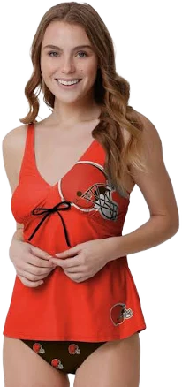 Cleveland Browns Women's Summertime Tankini