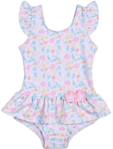 Florence Eiseman Floral Print Swimsuit