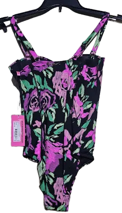 Betsey Johnson Floral One Piece Swimsuit