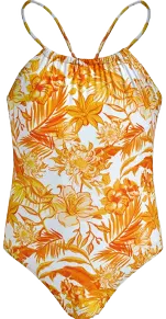 Vilebrequin Girls' Tahiti Flowers One-Piece Swimsuit