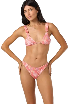O'Neill Women's Nayomi Floral Menorca Bikini Top