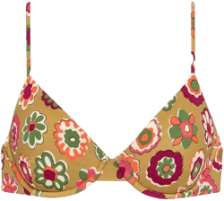 Dainty Floral Bikini Top