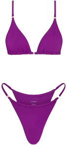 Gooseberry Intimates So Chic Triangle Bikini Top