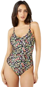 Modcloth Ella Flora One Piece