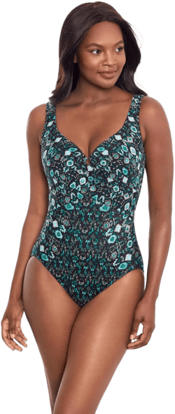 Miraclesuit Women's Bijoux Criss-Cross Escape One-Piece Swimsuit