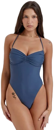 'Aruba' Gathered Swimsuit