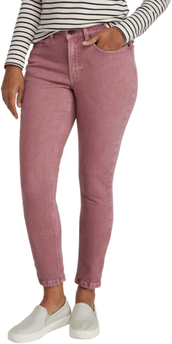 Women's L.L.Bean BeanFlexJeans High-Rise Slim-Leg Ankle