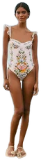 FARM Rio Women's Sweet Bloom Bouquet One-Piece Swimsuit