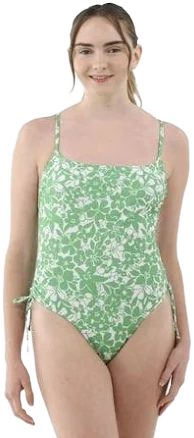 No Boundaries Women's Strappy Scoop One Piece Swimsuit