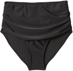 Nani Swimwear Women's Ruched High Rise Bikini Bottom