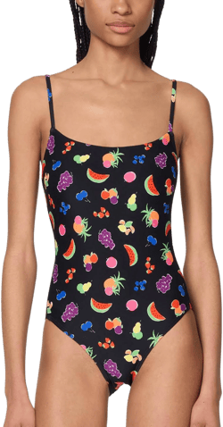 Kate Spade Women's Tie-Back One-Piece Swimsuit