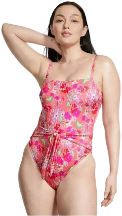 Victoria's Secret Women's Tie-Front One-Piece Swimsuit