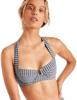 Banana Moon Balco Babydoll Bikini Top Size S