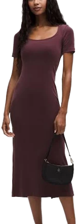 Lululemon Women's Drapey Softstreme Midi Dress