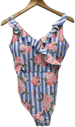 Betsey Johnson Women's Floral One Piece Swimsuit