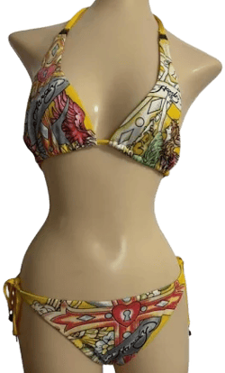 Ed Hardy Y2k Bathing Suit Bikini Set