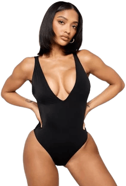 Yitty Shapewear Women's Plunge One Piece