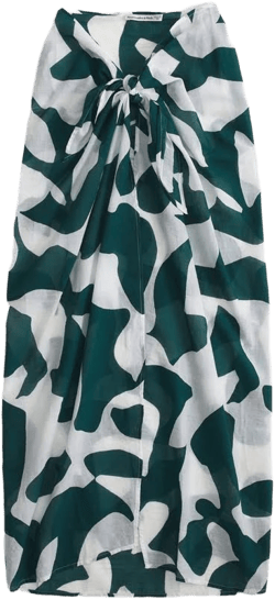 Abercrombie & Fitch Women's Long-Length Sarong Coverup