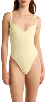 PacSun Women's Phoebe Surplice One-Piece Swimsuit
