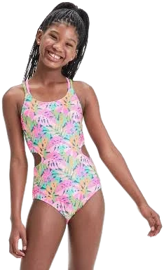 Floral Printed One Piece Swimsuit
