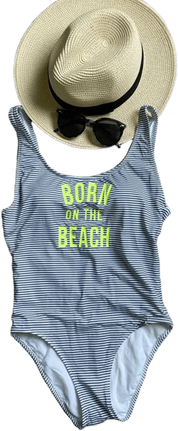 Banana Moon Belair Beachstripe One Piece
