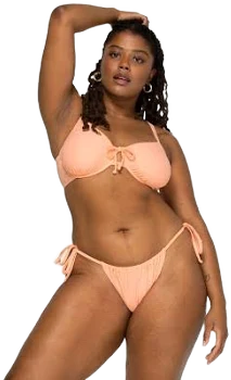 Smart & Sexy Women's Underwire Bikini Top and String Bikini Set