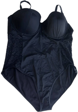 Ashley Graham Underwire One Piece Swimsuit