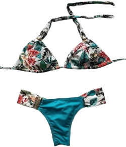 Tropical Floral Bikini Set