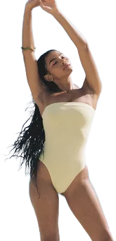 Tube One Piece Swimsuit
