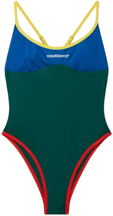 Casablanca Paris Colourblock Swimsuit