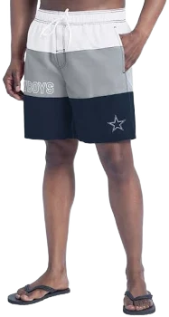 G-III 4Her by Carl Banks Men's Dallas Cowboys Sunrise Volley Swim Shorts