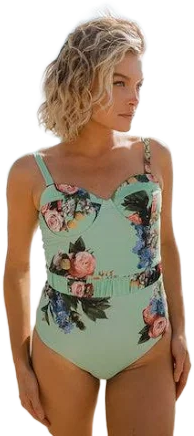 Albion Fit Women's The Duchess One-Piece Swimsuit with SPF 45 Protection