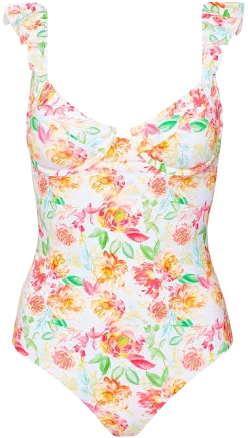 Carmel Ruffle Garden Swimsuit