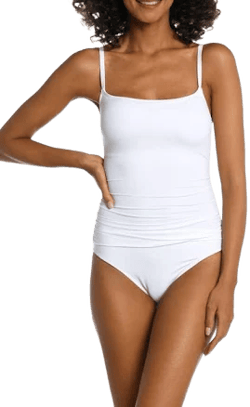 La Blanca Women's Island Goddess Lingerie One-Piece Swimsuit