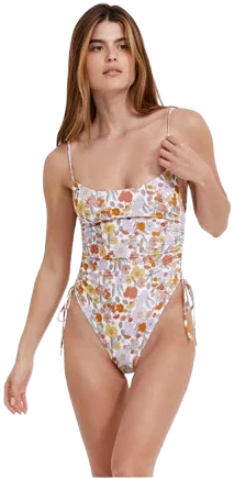 Flirtt Gottex Women's Botanic Party Adjustable One-Piece Swimsuit