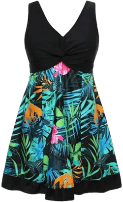 Summer Mae Women's Floral Printed One Piece Swimsuit