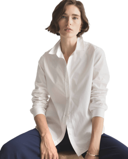Quince Women's Organic Cotton Poplin Shirt