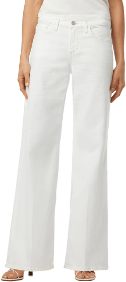 Joe's Women's Lou Lou Low-Rise Wide-Leg Jeans