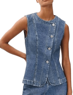 rag & bone Women's Miramar Olivia Ponte Vest