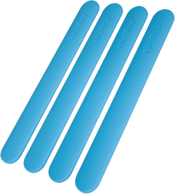 Nicpro 4PCS Silicone Stir Sticks, Reusable Silicone Popsicle Sticks Tools for Mixing Resin, Epoxy, Liquid, Paint, Making Glitter Tumblers
