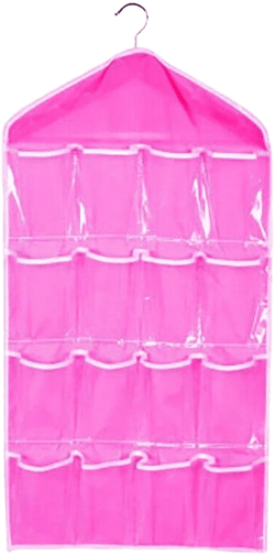 16 Pockets Clear Hanger