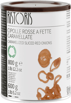 Ristoris Caramelized Red Onion Slices, Net Wt : 800g / 1 lb 12.2 oz