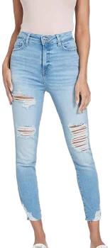 GUESS Factory Eco Camila Destroyed Skinny Jeans