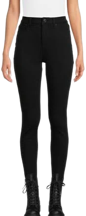 Time and Tru Women's High Rise Skinny Jeans